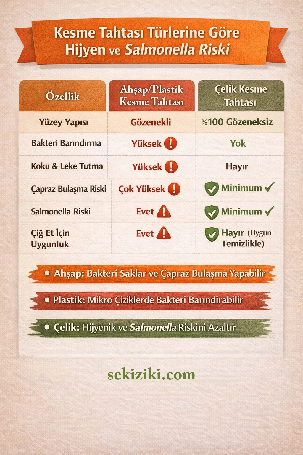 Çapraz Bulaşma Riski