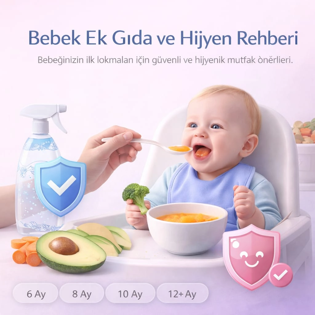 Bebek Ek Gıda ve Hijyenik Mutfak Rehberi