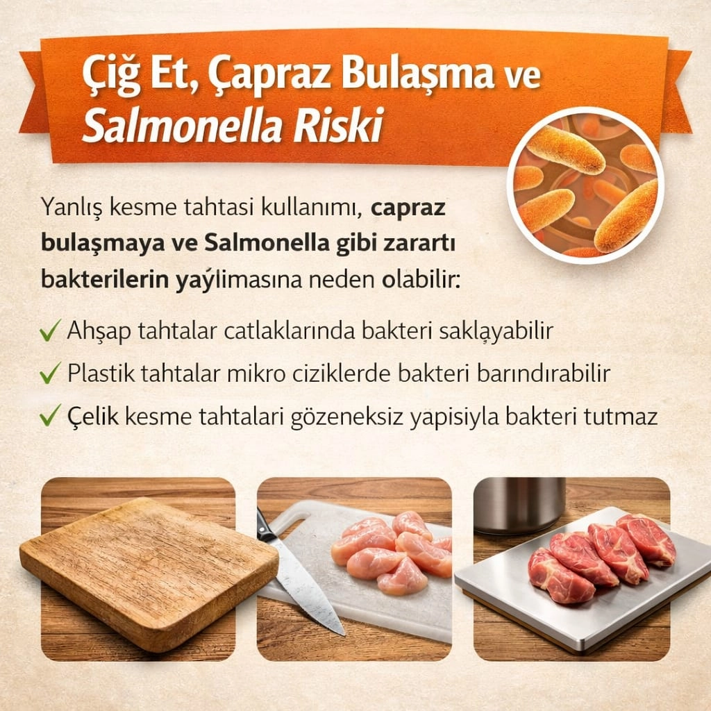 Çiğ Et ve Çapraz Bulaşma