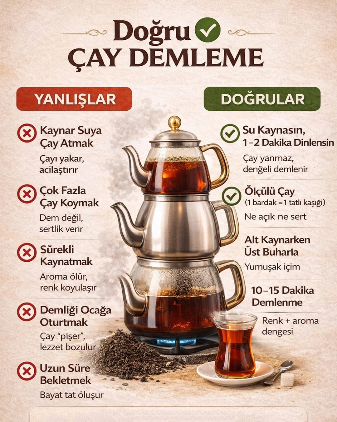 Çay Demleme Teknikleri