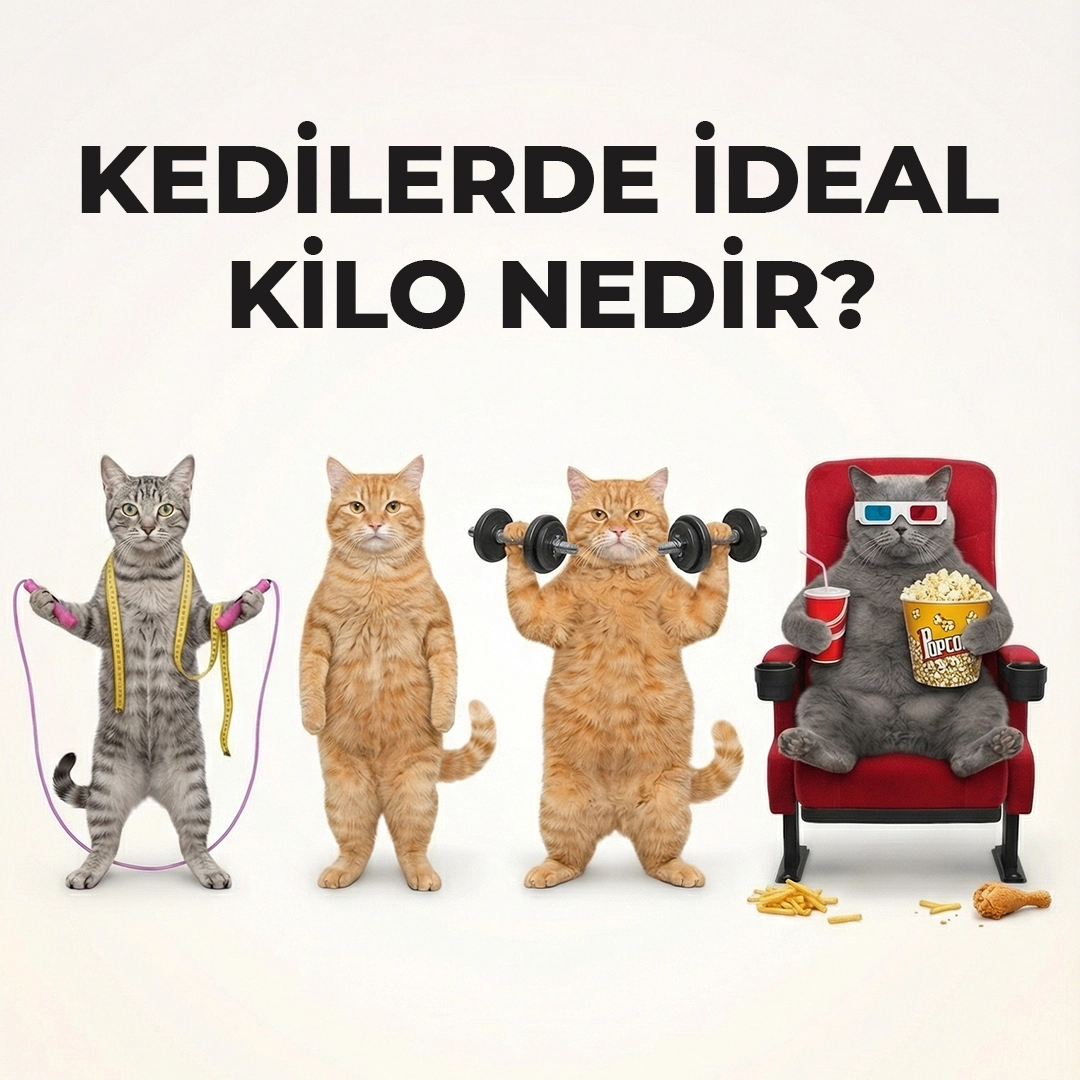 Kedilerde İdeal Kilo Nedir?