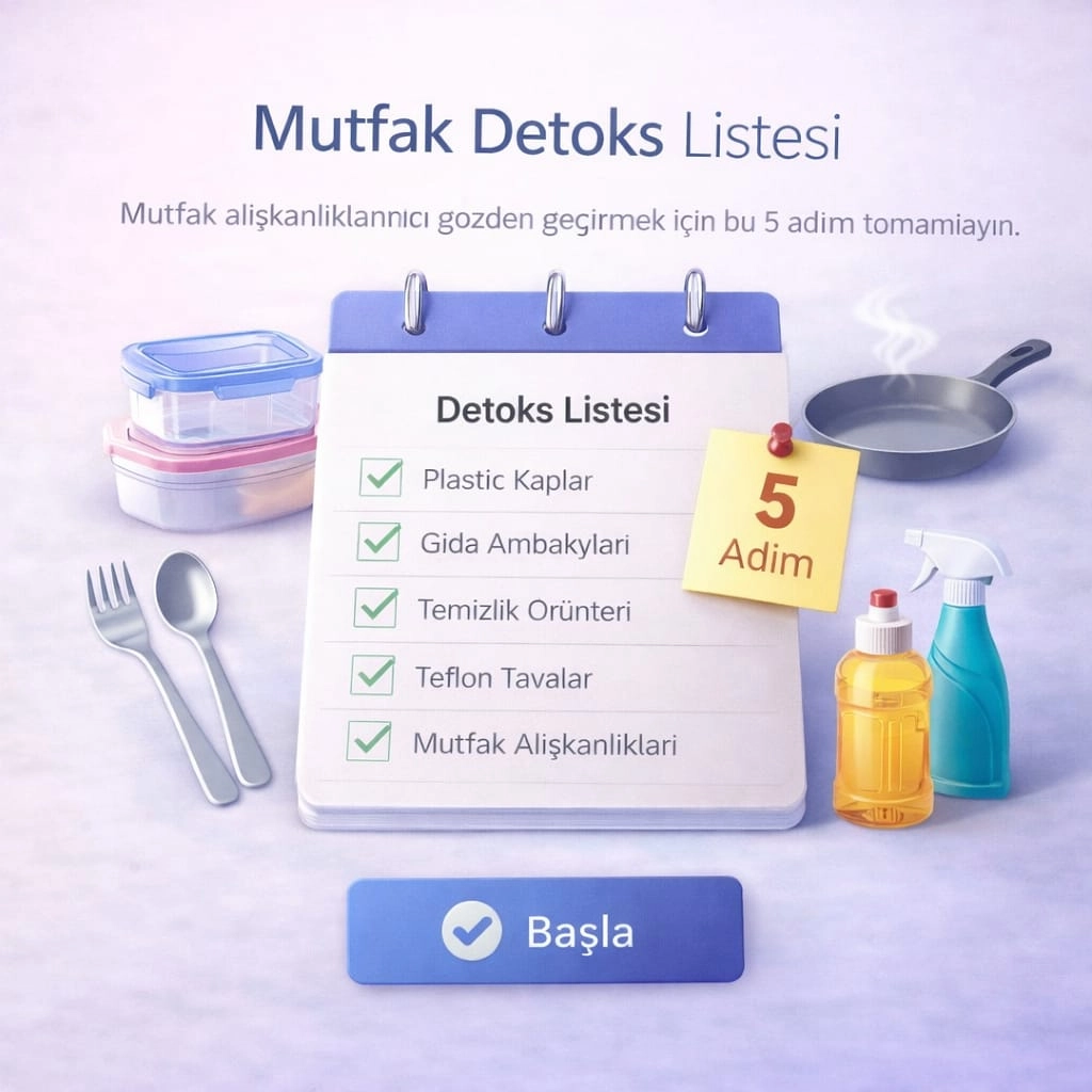 İnteraktif Mutfak Detoks Listesi